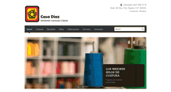 Desktop Screenshot of casadiazculiacan.com